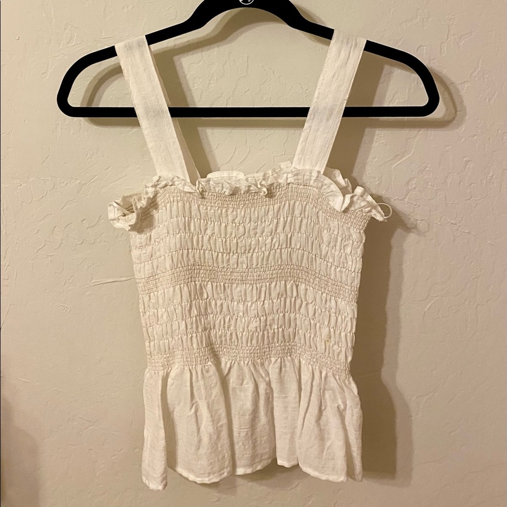 Cotton Candy LA off-white tank. Size Small.